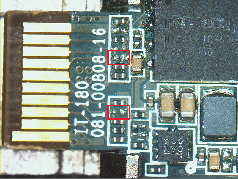 CIG_XE-99S UART Short point