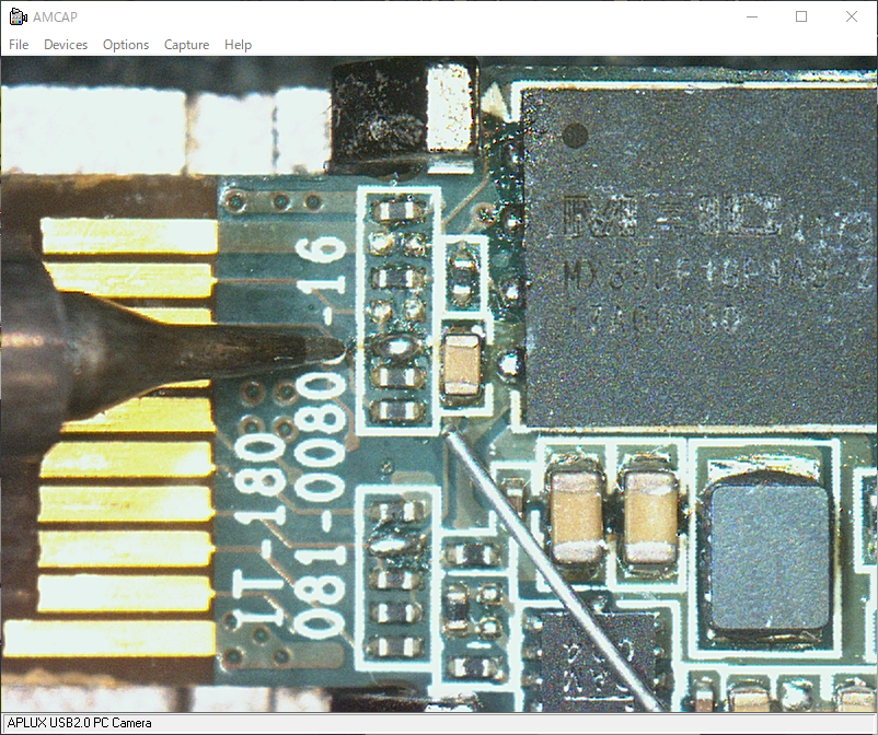 CIG_XE-99S UART solder bridge